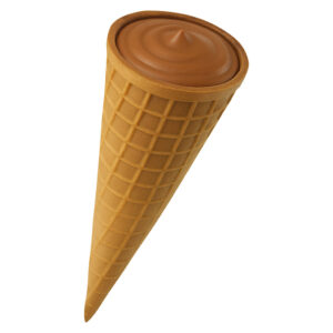 MILK CHOCOLATE LIVE ROSIN WAFFLE CONES - 10x1 Pack