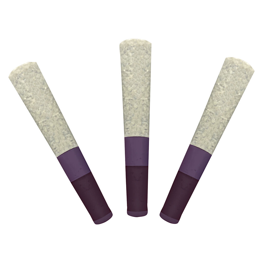 G.S.P (GAS SIL VOUS PLAÎT) ICE WATER HASH INFUSED PRE-ROLL - 3x0.5g