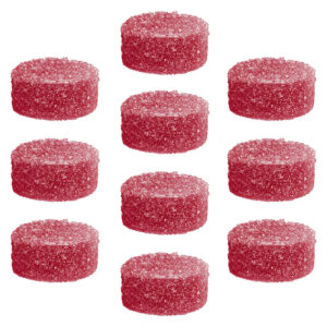 0n SALE=PARADISE PNCH ZERO MAX10 PARTY PACK 100 THC GUMMIES - 10x1 Pack