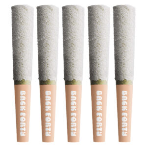 FROSTED ICICLES INFUSED PRE-ROLL - PEACH LEMONADE - 5x0.5g