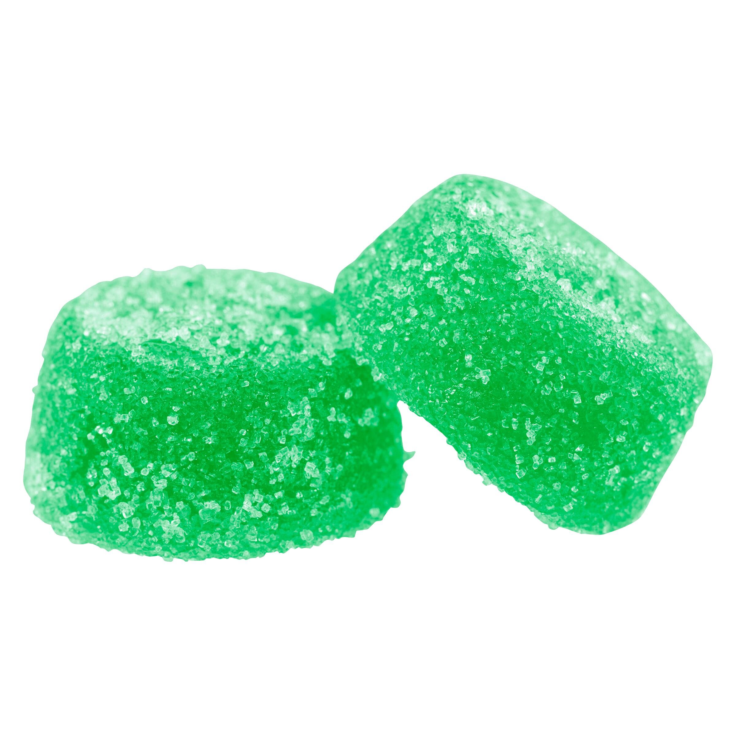 Sour Green Apple 1:1 CBG Fruit Chews - 2