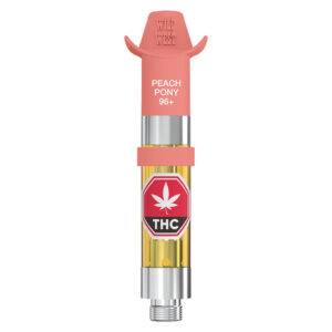 ERR ---96+ PEACH PONY LIQUID DIAMONDS 510 THREAD CARTRIDGE - 0.95g